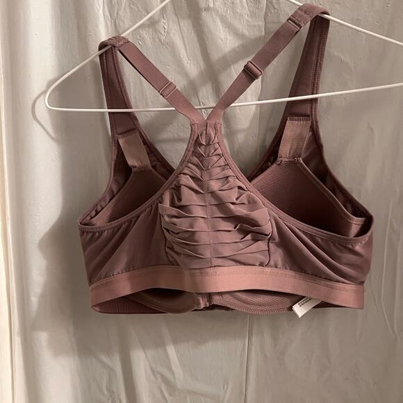 Victoria sport mauve/brown racer back sports bra size 36 c - Picture 4 of 6